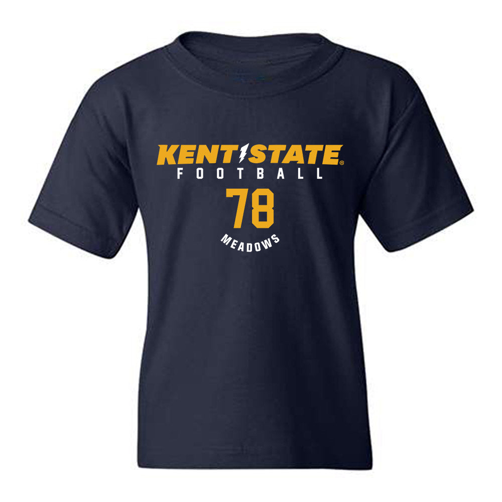 Kent State - NCAA Football : Tyler Meadows - Classic Fashion Shersey Youth T-Shirt-0