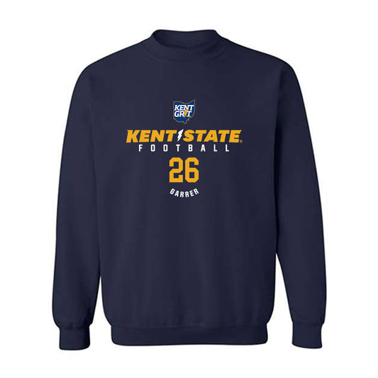 Kent State - NCAA Football : BuddyRow Garrer - Classic Fashion Shersey Crewneck Sweatshirt-0