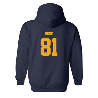 Kent State - NCAA Football : Zymir Reed - Fashion Shersey Hooded Sweatshirt-1