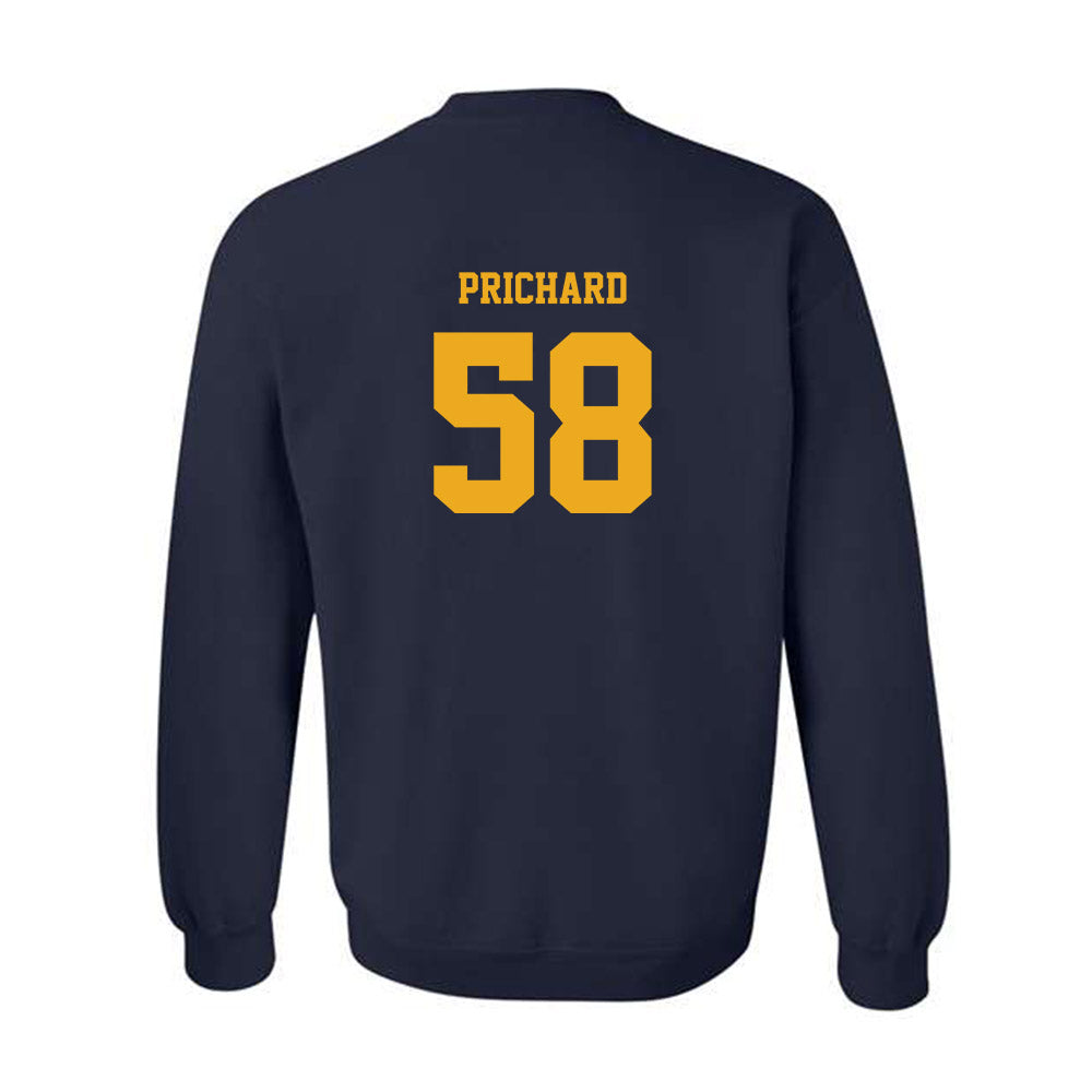 Kent State - NCAA Football : Colin Prichard - Fashion Shersey Crewneck Sweatshirt-1