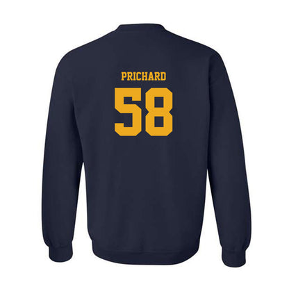 Kent State - NCAA Football : Colin Prichard - Fashion Shersey Crewneck Sweatshirt-1