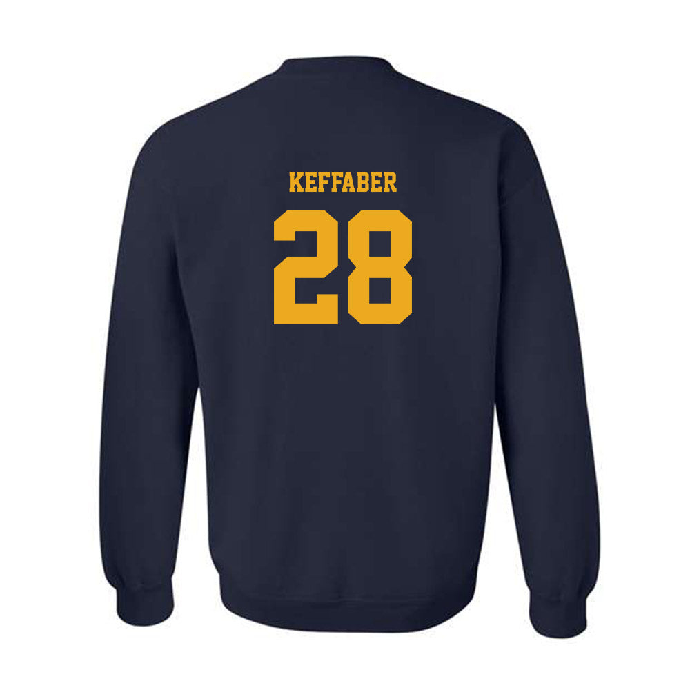 Kent State - NCAA Baseball : Grant Keffaber - Fashion Shersey Crewneck Sweatshirt-1