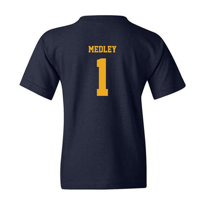 Kent State - NCAA Men's Basketball : Cian Medley - Fashion Shersey Youth T-Shirt-1