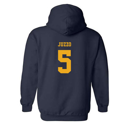 Kent State - NCAA Women's Basketball : Bianca Juzzo - Fashion Shersey Hooded Sweatshirt-1