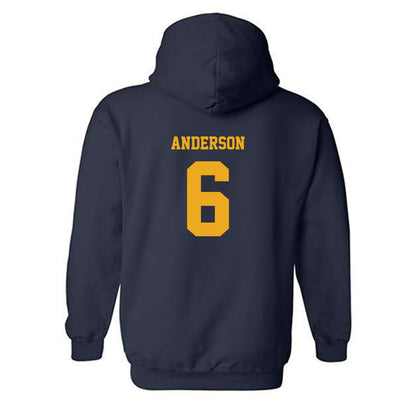 Kent State - NCAA Women's Lacrosse : Eva Anderson - Fashion Shersey Hooded Sweatshirt-1
