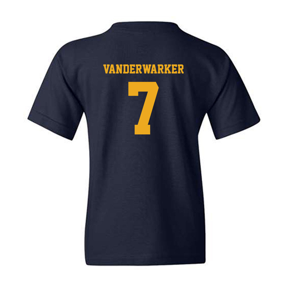 Kent State - NCAA Men's Basketball : Landon Vanderwarker - Fashion Shersey Youth T-Shirt-1