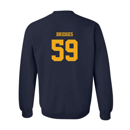 Kent State - NCAA Football : Eckley Bridges - Fashion Shersey Crewneck Sweatshirt-1