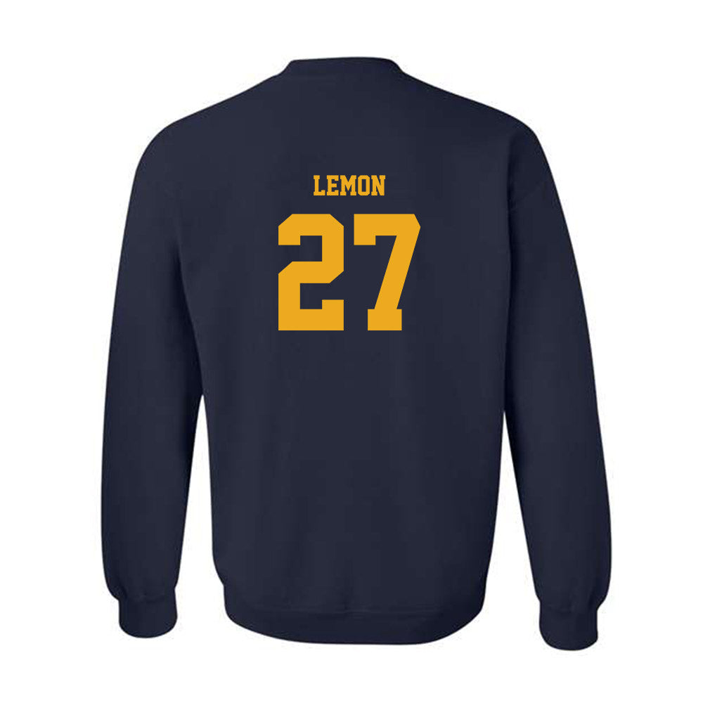 Kent State - NCAA Football : Lennox Lemon - Fashion Shersey Crewneck Sweatshirt-1