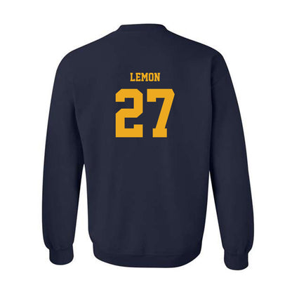 Kent State - NCAA Football : Lennox Lemon - Fashion Shersey Crewneck Sweatshirt-1
