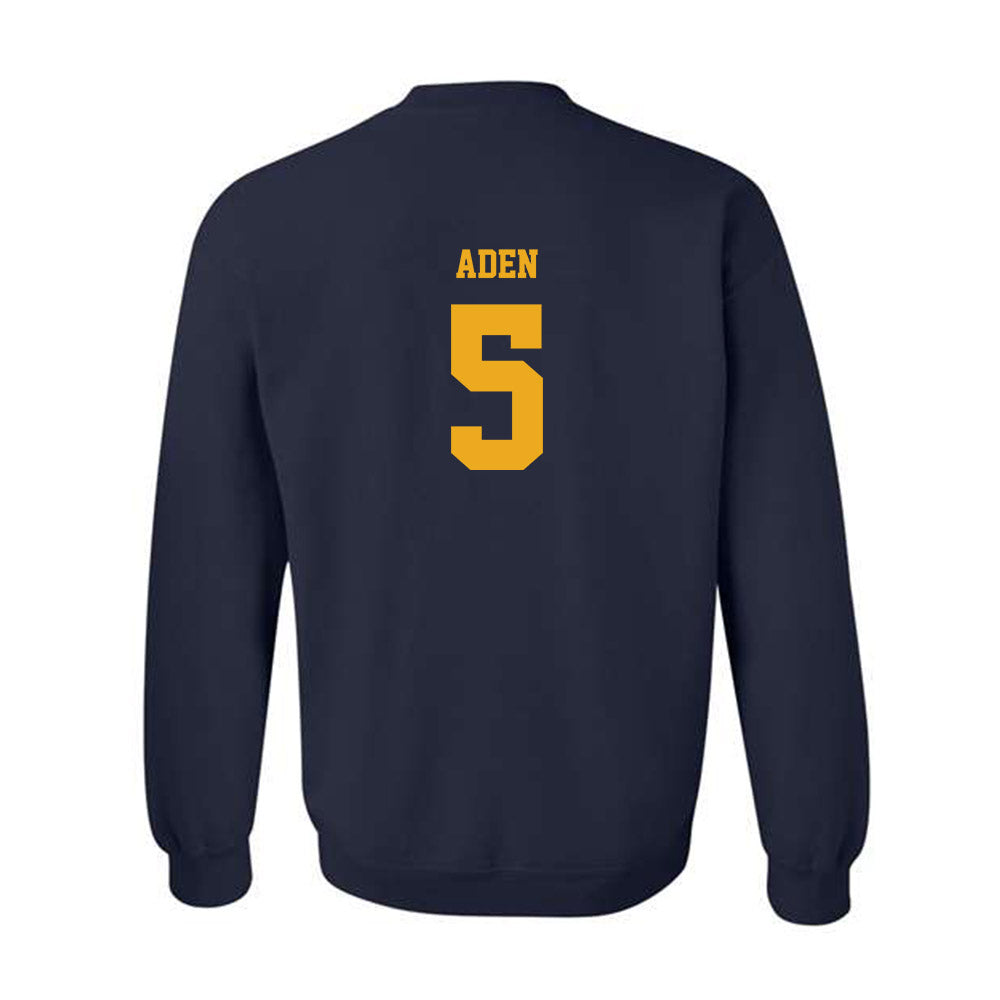 Kent State - NCAA Football : Thomas Aden - Fashion Shersey Crewneck Sweatshirt-1