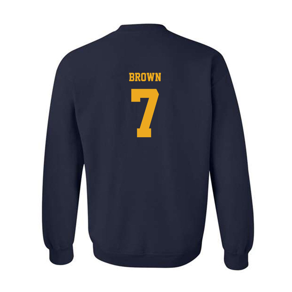Kent State - NCAA Women's Volleyball : Mercedez Brown - Fashion Shersey Crewneck Sweatshirt-1