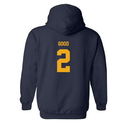 Kent State - NCAA Football : Nolan Good - Fashion Shersey Hooded Sweatshirt-1