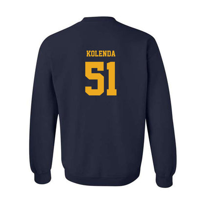 Kent State - NCAA Baseball : Jordan Kolenda - Fashion Shersey Crewneck Sweatshirt-1