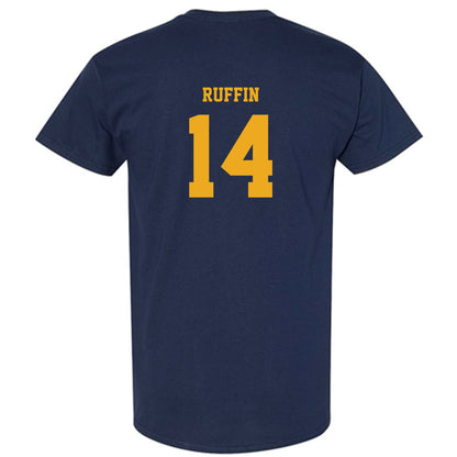 Kent State - NCAA Football : Deante Ruffin - Fashion Shersey T-Shirt-1