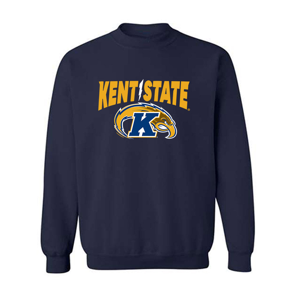 Kent State - NCAA Football : Max Gembus - Fashion Shersey Crewneck Sweatshirt-0