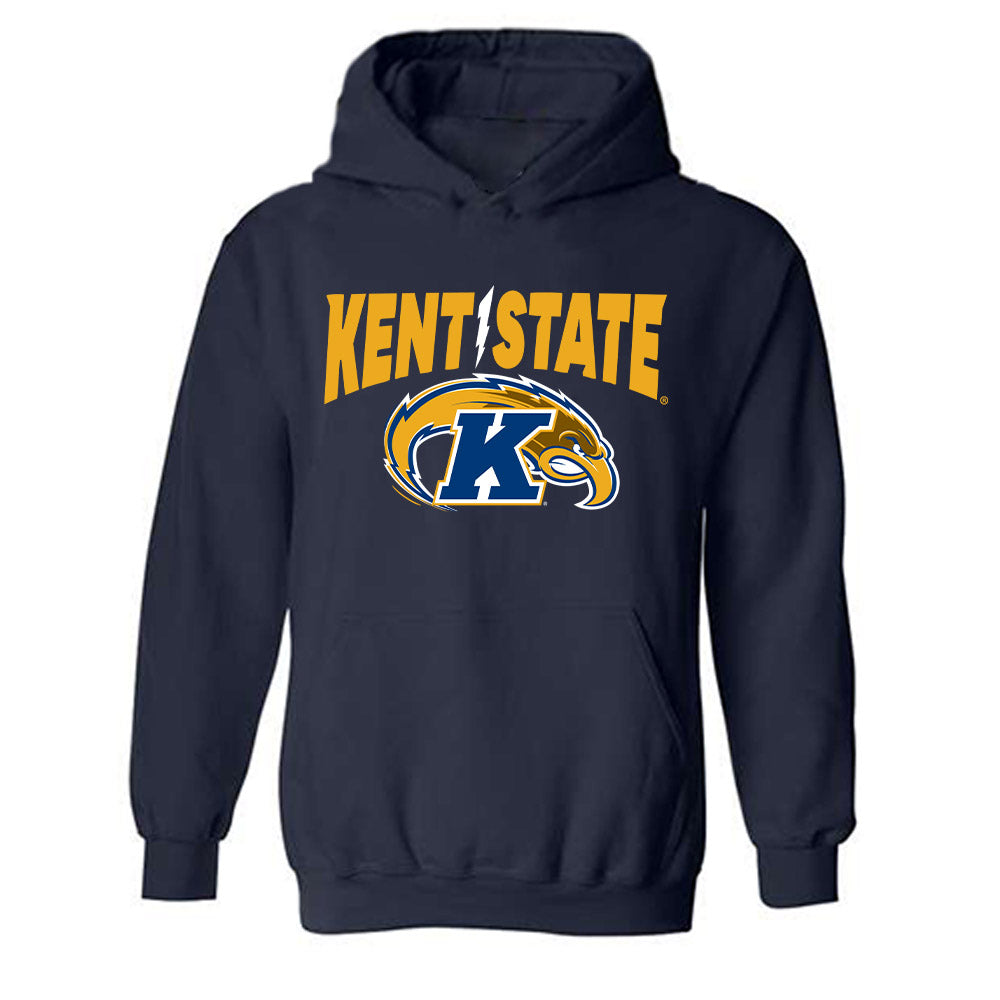 Kent State - NCAA Baseball : Jordan Kolenda - Fashion Shersey Hooded Sweatshirt-0