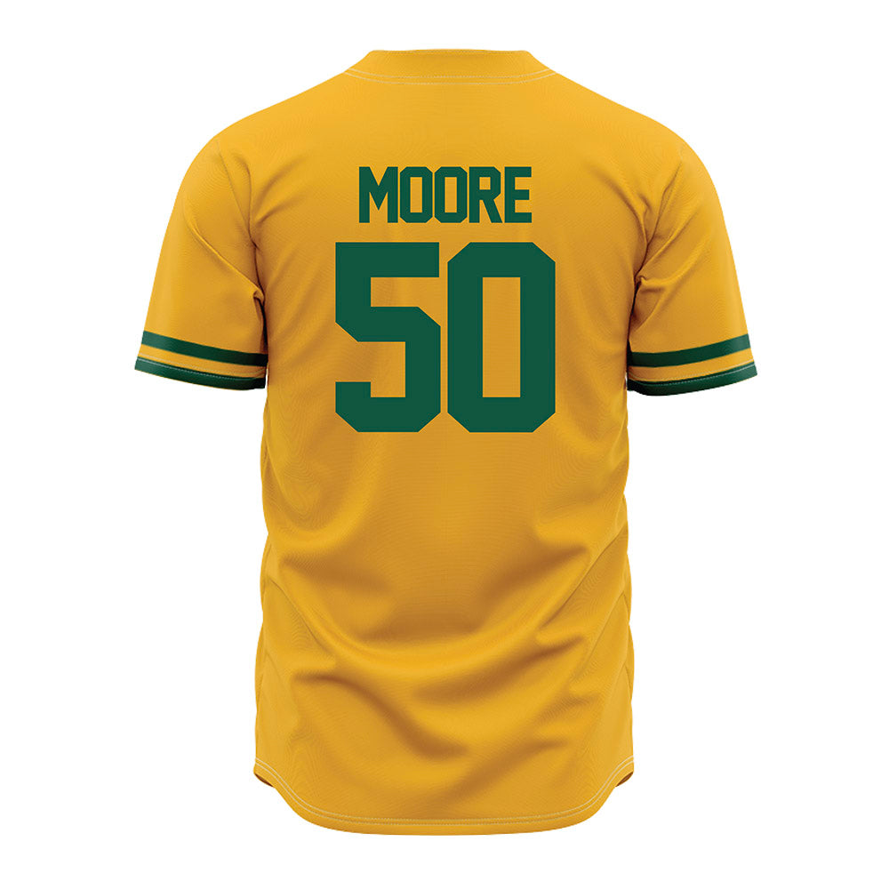 William & Mary - NCAA Baseball : Blake Moore - Gold Jersey-1