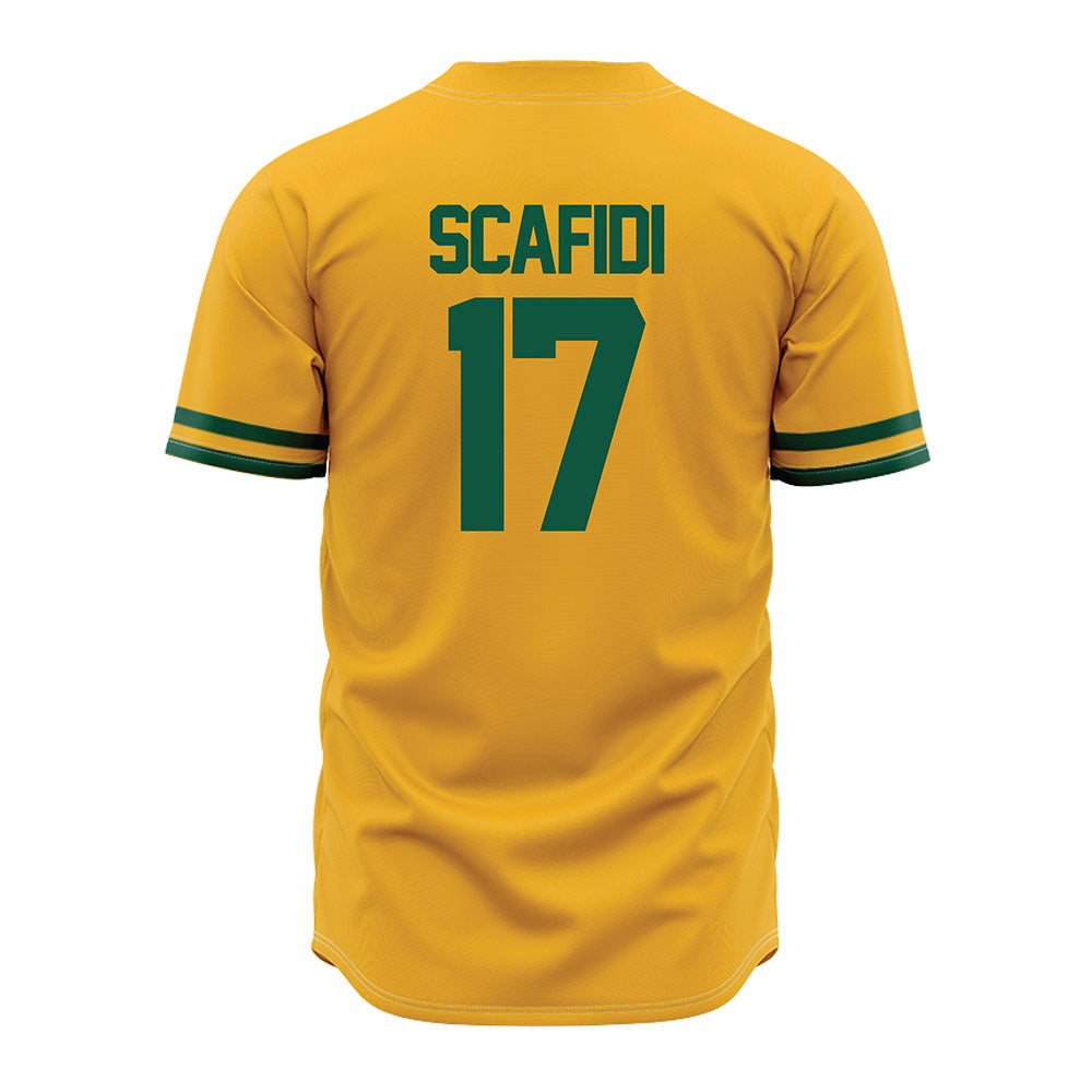 William & Mary - NCAA Baseball : Witt Scafidi - Gold Jersey-1