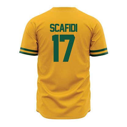 William & Mary - NCAA Baseball : Witt Scafidi - Gold Jersey-1