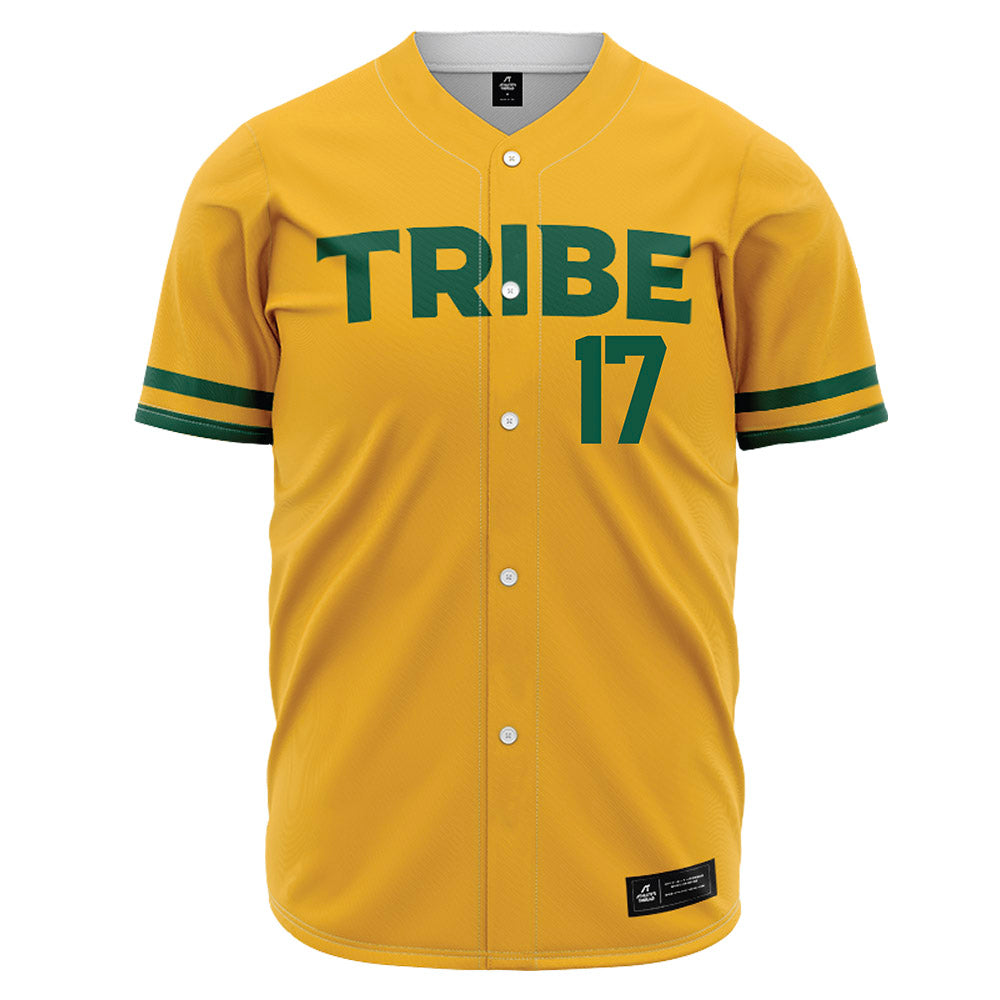 William & Mary - NCAA Baseball : Witt Scafidi - Gold Jersey-0
