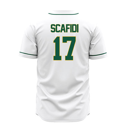 William & Mary - NCAA Baseball : Witt Scafidi - White Jersey-1
