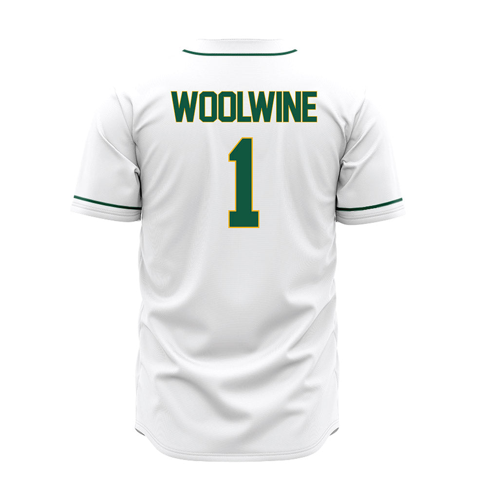 William & Mary - NCAA Baseball : Jackson Woolwine - White Jersey-1