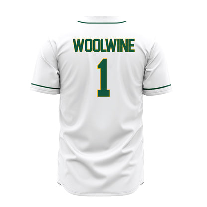 William & Mary - NCAA Baseball : Jackson Woolwine - White Jersey-1