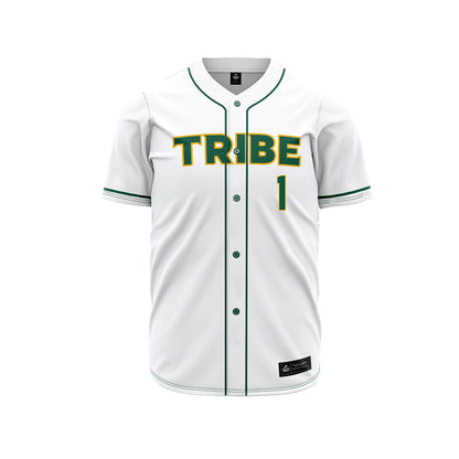 William & Mary - NCAA Baseball : Jackson Woolwine - White Jersey-0