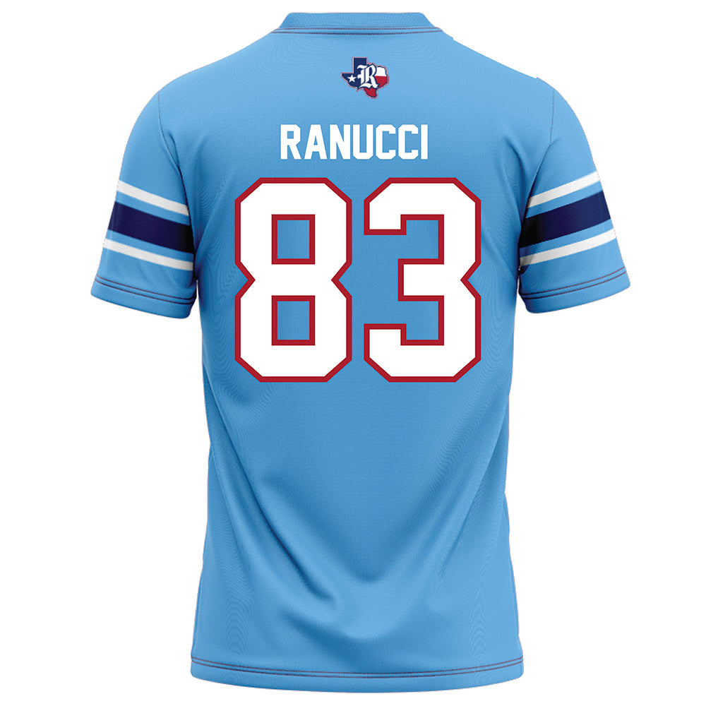 Rice - NCAA Football : Jackson Ranucci - Light Blue Football Jersey-1