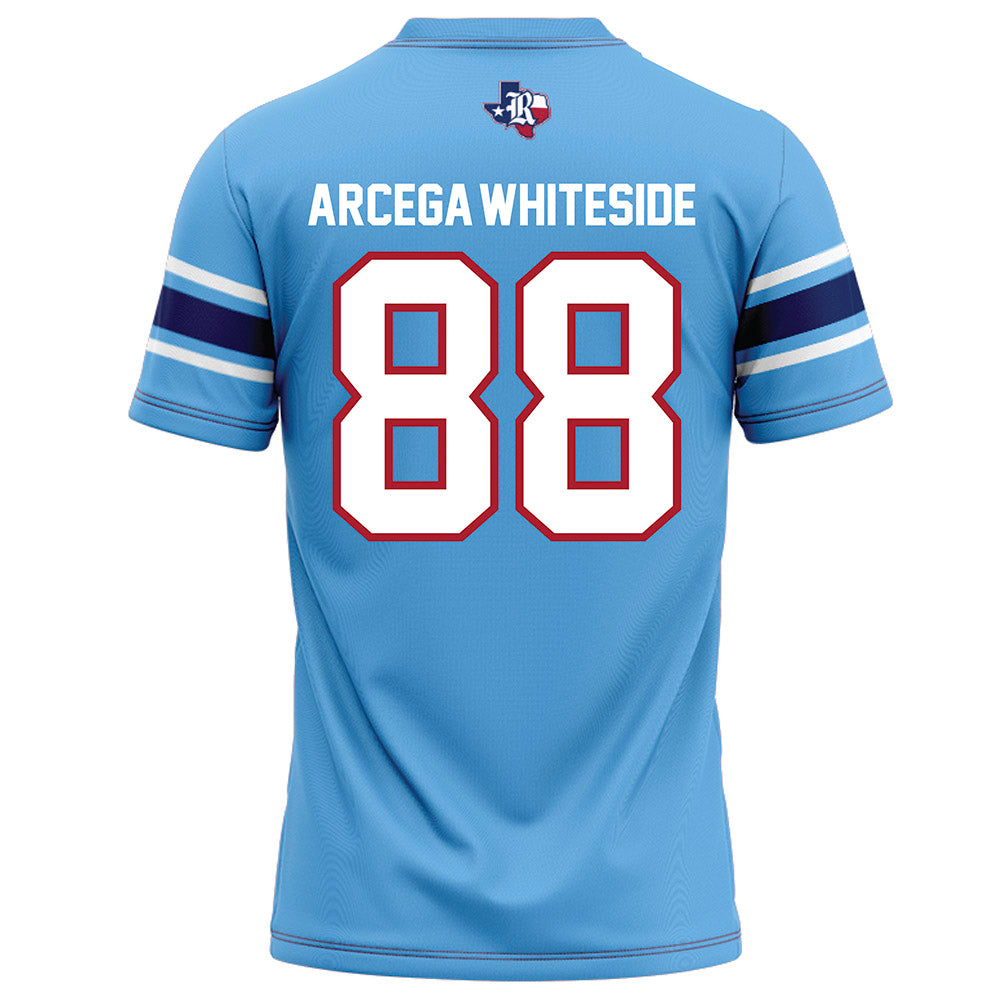 Rice - NCAA Football : Keenan Arcega-Whiteside - Light Blue Football Jersey-1