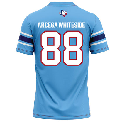 Rice - NCAA Football : Keenan Arcega-Whiteside - Light Blue Football Jersey-1