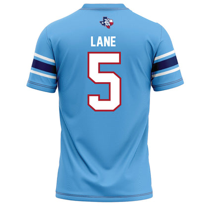 Rice - NCAA Football : Davis Lane - Light Blue Football Jersey-1
