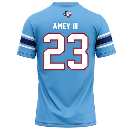 Rice - NCAA Football : Michael Amey III - Light Blue Football Jersey-1