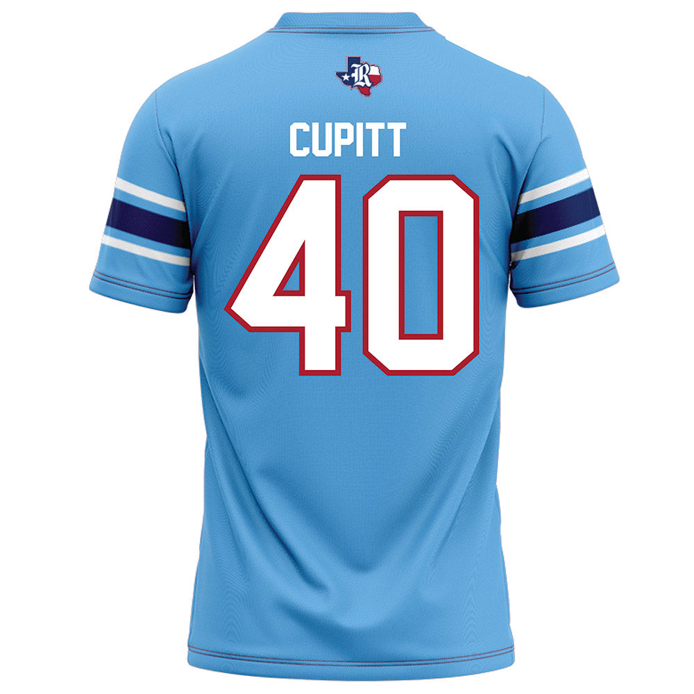 Rice - NCAA Football : Jayden Cupitt - Light Blue Football Jersey-1