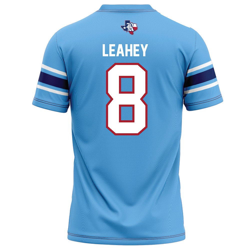 Rice - NCAA Football : Colin Leahey - Light Blue Football Jersey-1