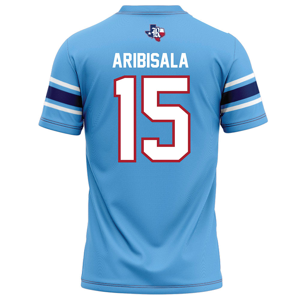 Rice - NCAA Football : Matthew Aribisala - Light Blue Football Jersey-1