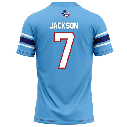 Rice - NCAA Football : Barry Jackson - Light Blue Football Jersey-1