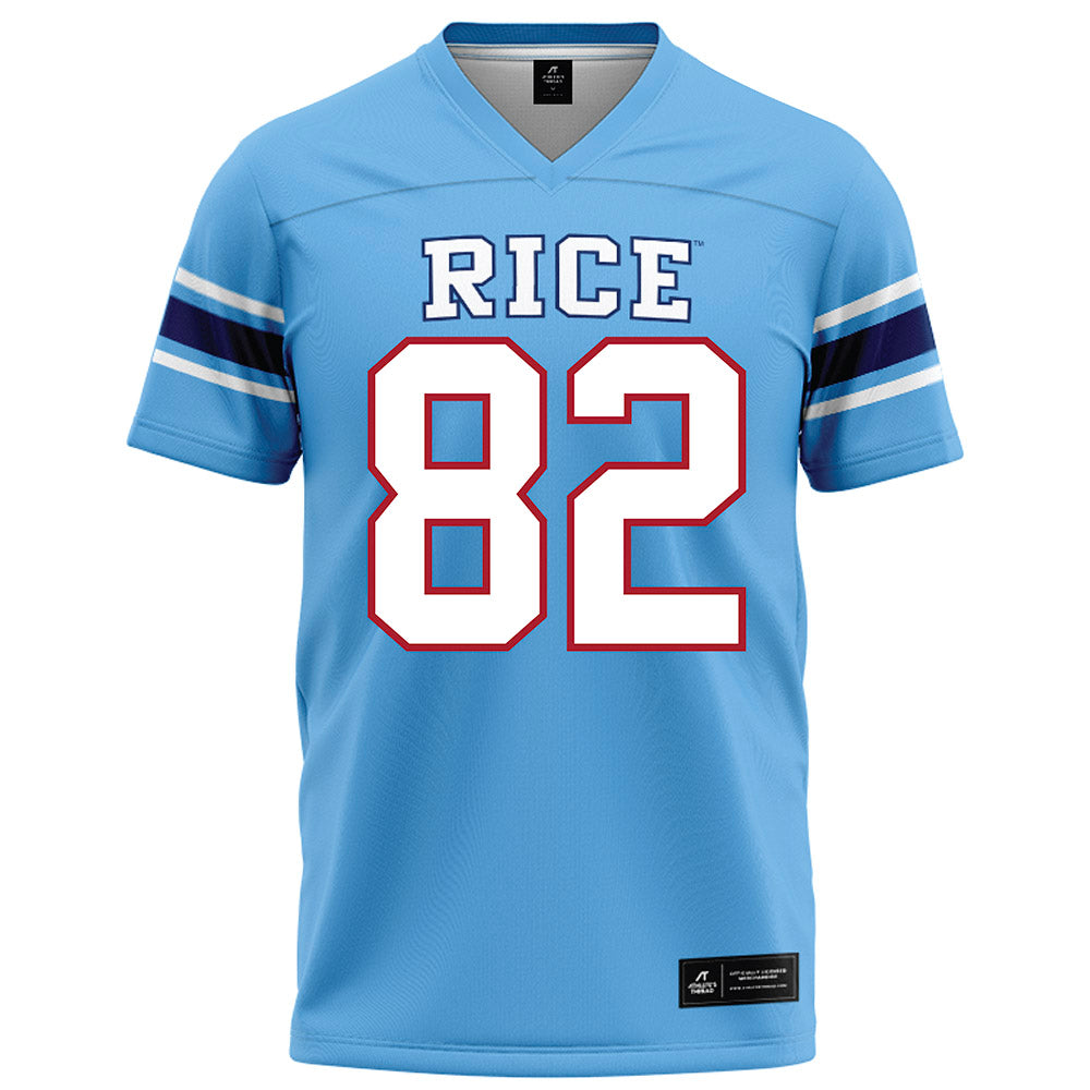 Rice - NCAA Football : Colten Cole - Light Blue Football Jersey-0