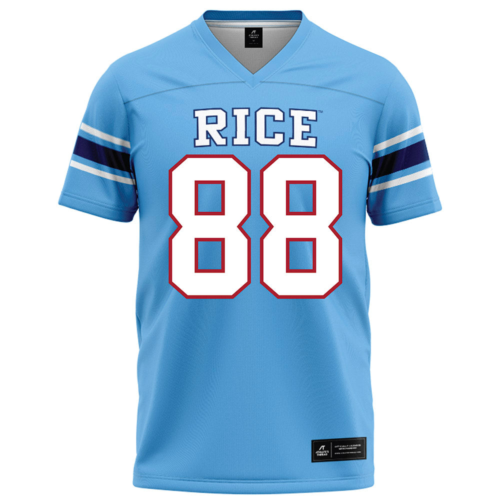 Rice - NCAA Football : Keenan Arcega-Whiteside - Light Blue Football Jersey-0