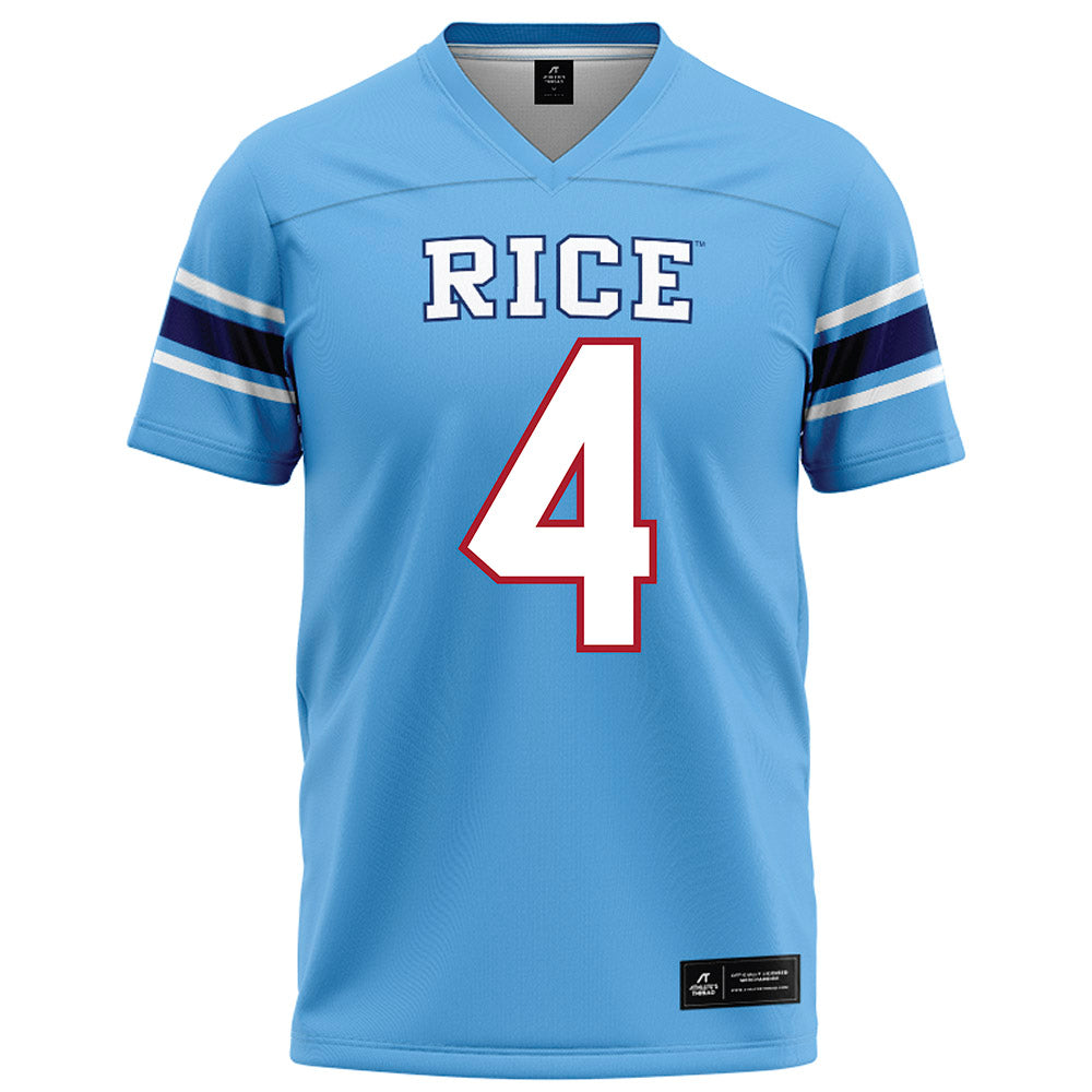 Rice - NCAA Football : Gael Ochoa - Light Blue Football Jersey-0
