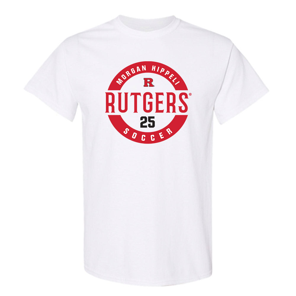 Rutgers - NCAA Women's Soccer : Morgan Hippeli - Classic Fashion Shersey T-Shirt-0