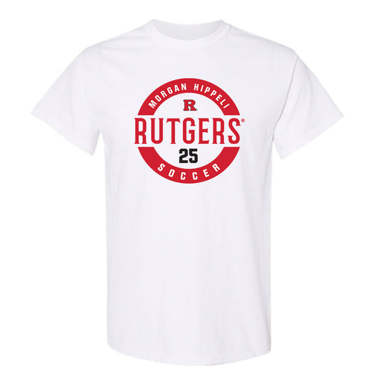 Rutgers - NCAA Women's Soccer : Morgan Hippeli - Classic Fashion Shersey T-Shirt-0