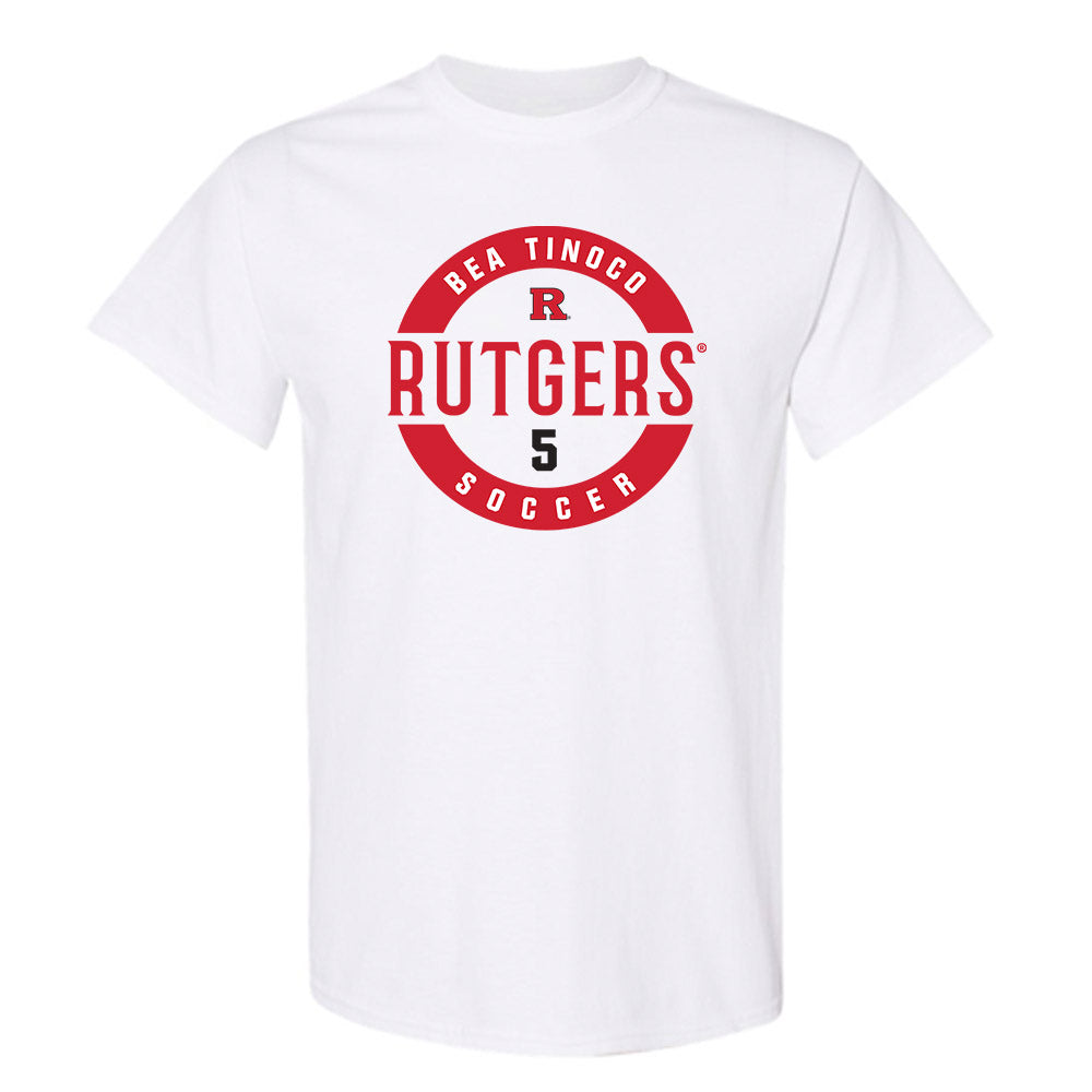 Rutgers - NCAA Women's Soccer : Bea Tinoco - Classic Fashion Shersey T-Shirt-0
