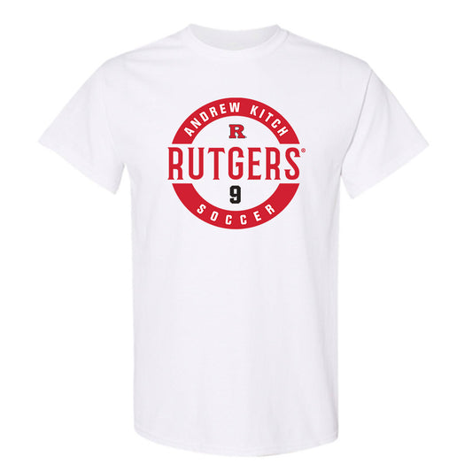 Rutgers - NCAA Men's Soccer : Andrew Kitch - Classic Fashion Shersey T-Shirt-0
