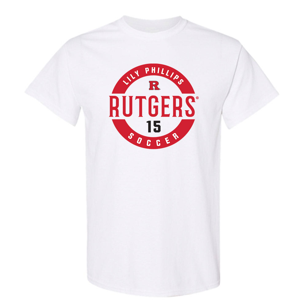 Rutgers - NCAA Women's Soccer : Lily Phillips - Classic Fashion Shersey T-Shirt-0