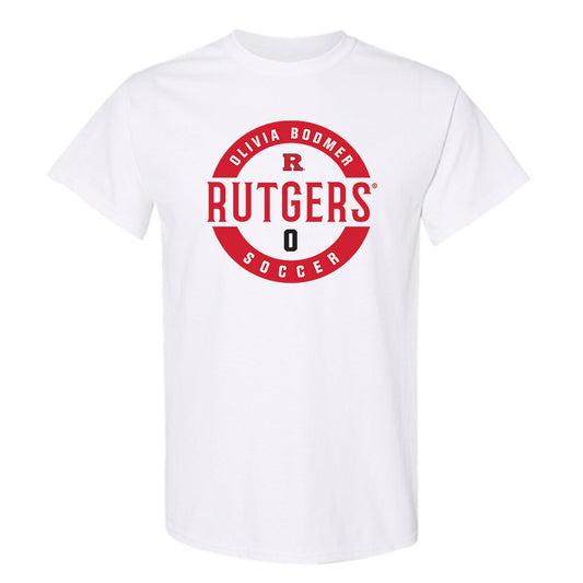 Rutgers - NCAA Women's Soccer : Olivia Bodmer - Classic Fashion Shersey T-Shirt-0