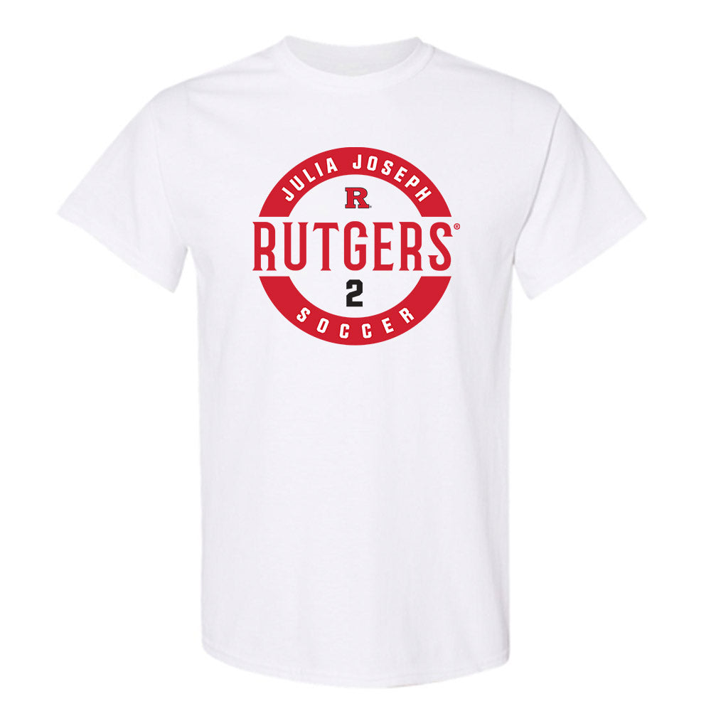 Rutgers - NCAA Women's Soccer : Julia Joseph - Classic Fashion Shersey T-Shirt-0