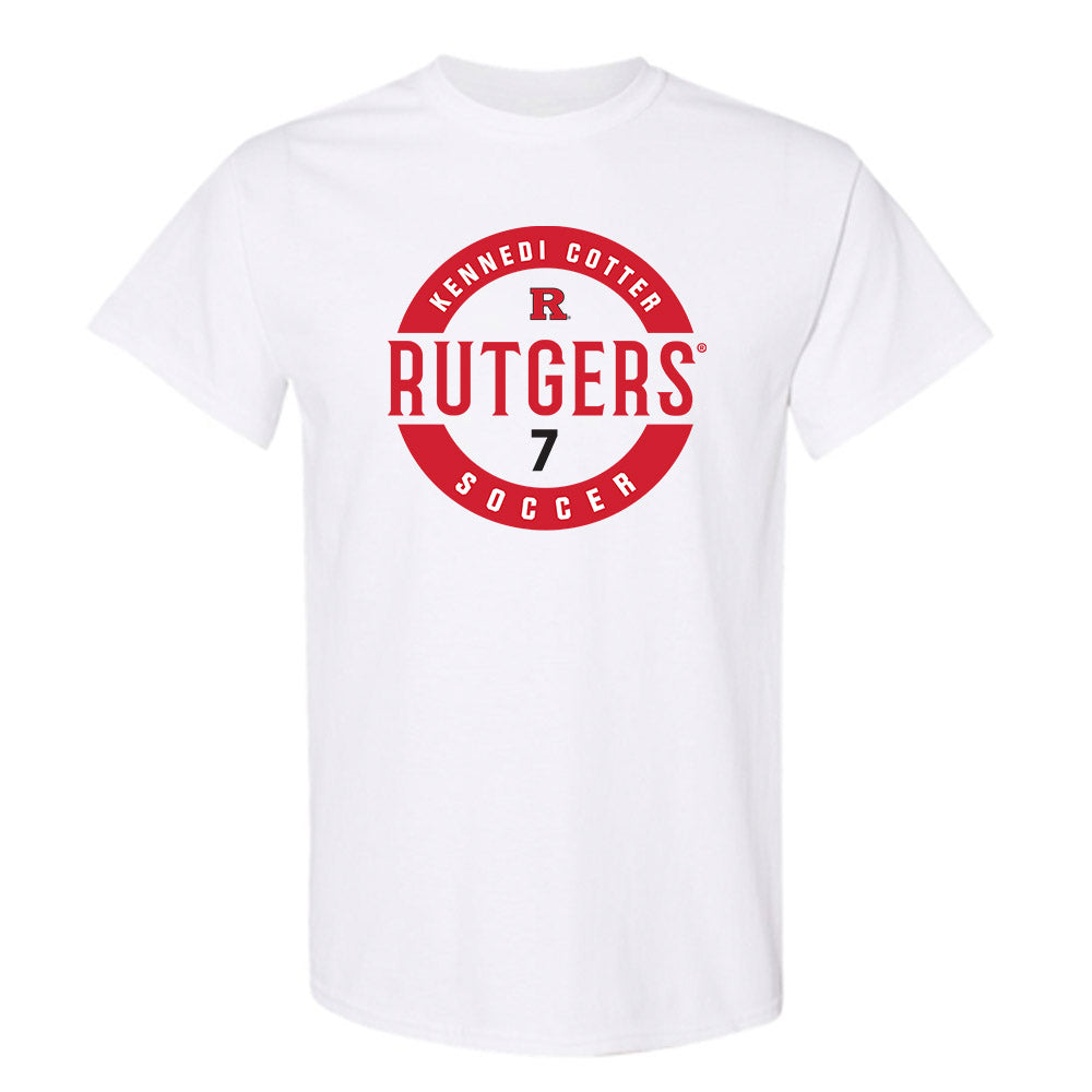 Rutgers - NCAA Women's Soccer : Kennedi Cotter - Classic Fashion Shersey T-Shirt-0