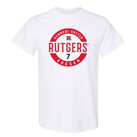 Rutgers - NCAA Women's Soccer : Kennedi Cotter - Classic Fashion Shersey T-Shirt-0
