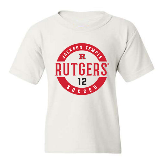 Rutgers - NCAA Men's Soccer : Jackson Temple - Youth T-Shirt Classic Fashion Shersey